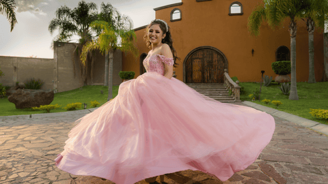 Pink Sequin Dress