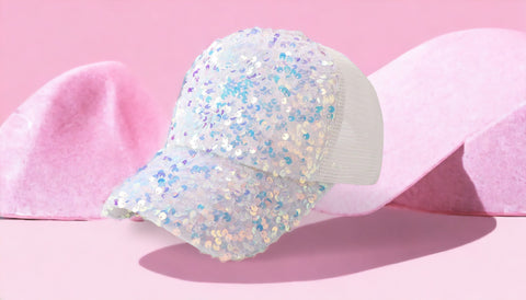 Sequin Cap