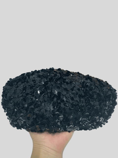 Sequin Beret Hat Women