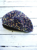 Sequin Beret Black