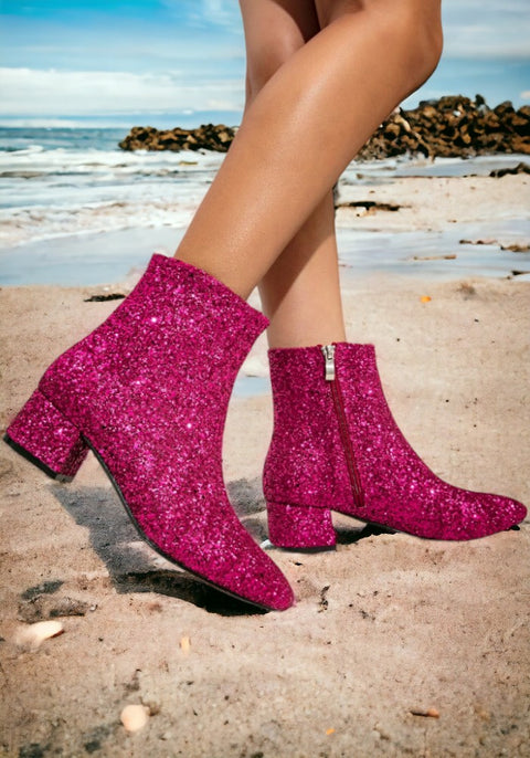 Glitter Boots