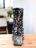 Rainbow Sequin Boots