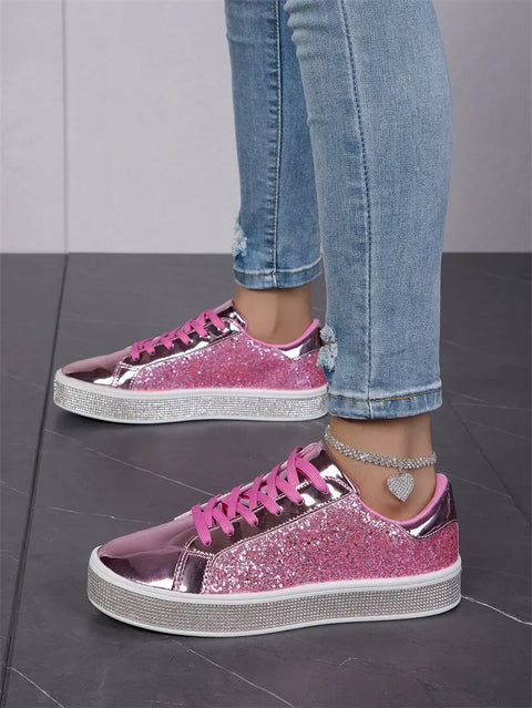 Sequin Shoes Sport Women