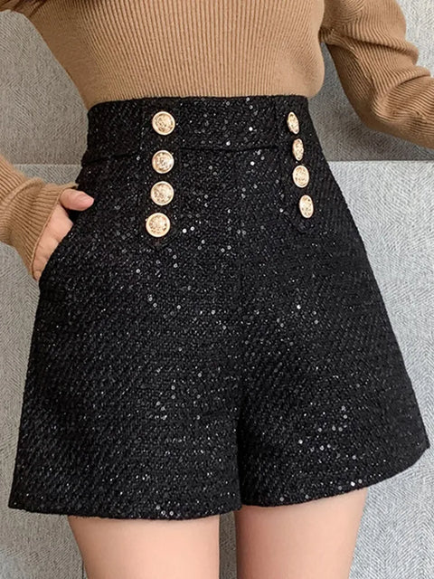 Sequin Shorts Winter