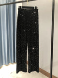 Sequin Pants black