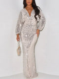 Sequin Evening Dress