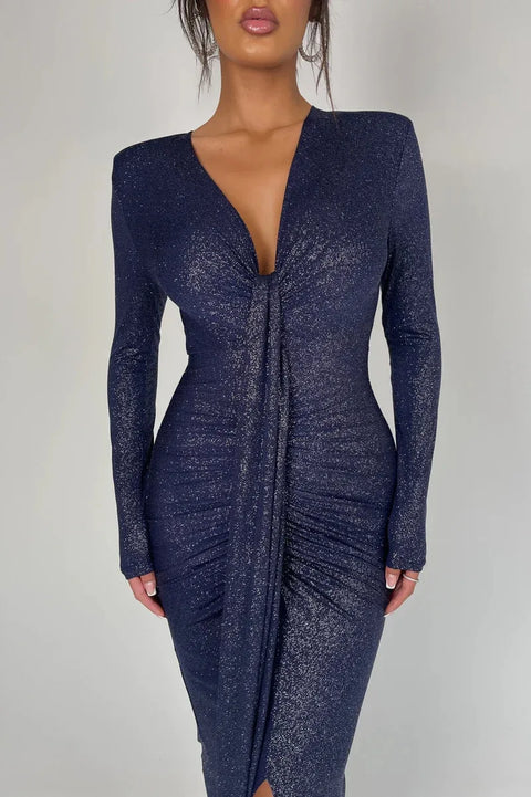 Sequin Blue navy Dress