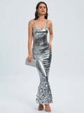 Silver sequin Dress 