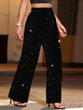 Black Sequin Pants