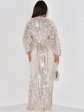 Sequin Evening Dress