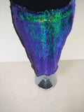 Green Sequin Skirt Women