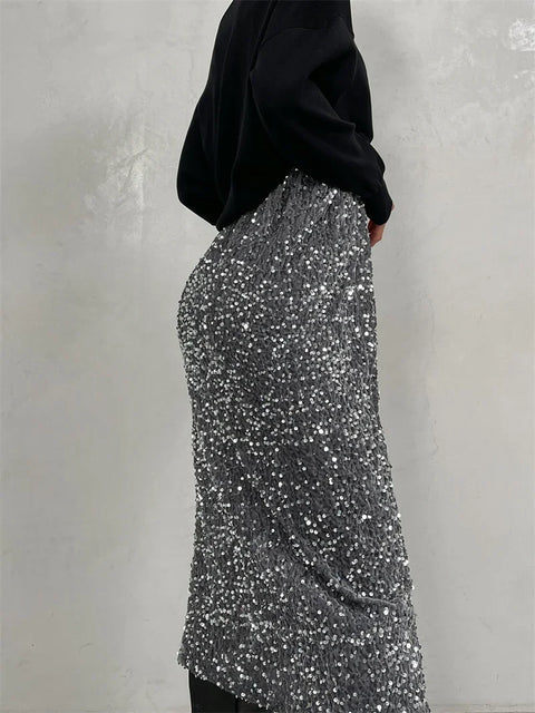 Sequin Skirt