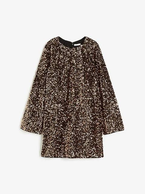 Sequin Mini Dress