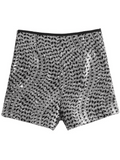 Silver Sequin   Short