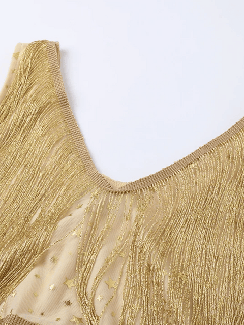 Fringe Sequin Dress