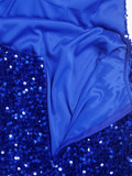 Royal Blue Sequin Dress