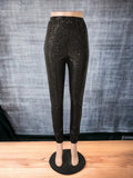 Sequin Pants black