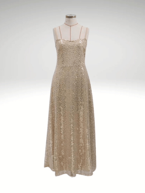 Gold Sequin  Dress 