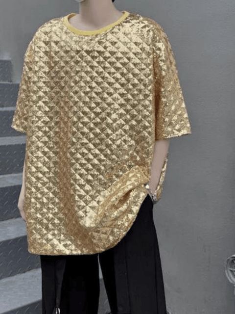 Gold Man Sequin Shirt