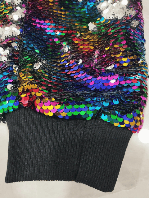 Multicolor Sequin Pants Mens