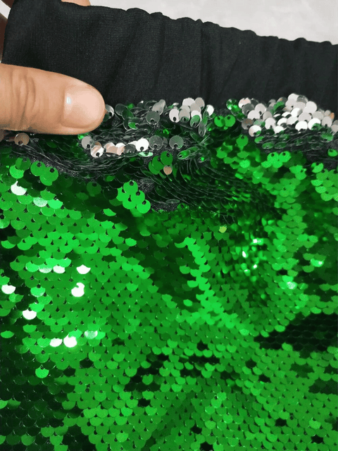 Green Sequin Pants Mens