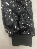 Black Sequin Pants Mens