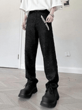 Mens Black Sequin Pants