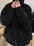 Sequin Mens Jacket Black