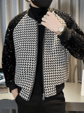 Sequin Bomber Jacket Mens