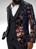 Rainbow Sequin Jacket Mens