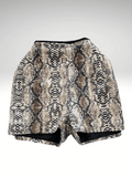 Sequins Short Leopard