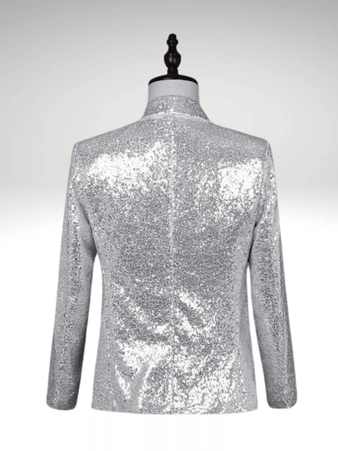 Mens Sequin Blazer Jacket