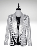 Mens Sequin Blazer Jacket