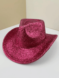 Pink Sequin Cowboy Hat