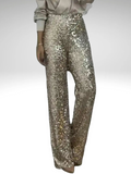 Gold Glitter Pants