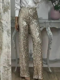 Gold Glitter Pants