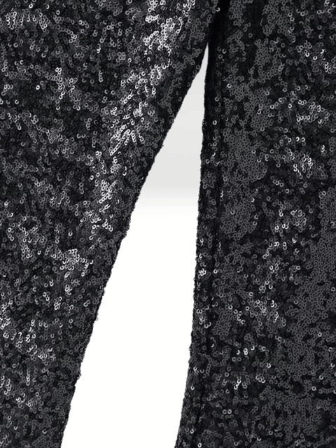 Black Pants With Sequins