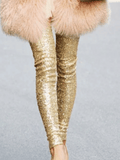 Gold Sequin Legging