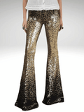 Black Womens Sequin Pants