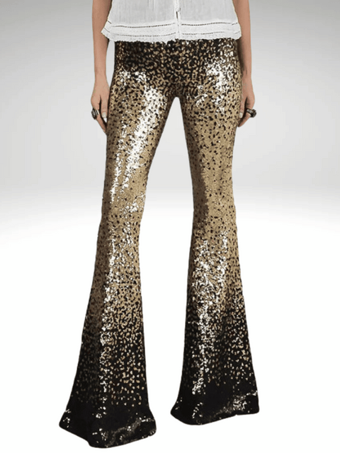 Black Womens Sequin Pants