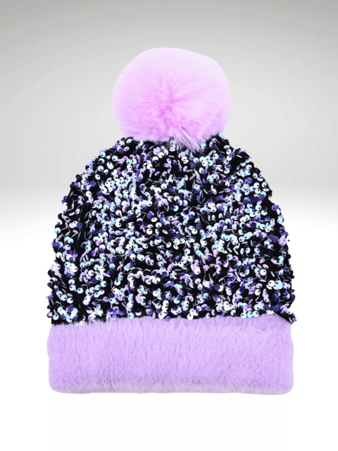 Sequin Beanie Hat