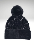 Sequin Beanie Hat