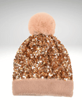 Sequin Beanie Hat