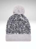 Sequin Beanie Hat