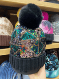 Sequin Beanie Hat