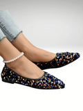 Rainbow Sequin Flats Shoes