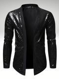 Men's Sequin Cardigan