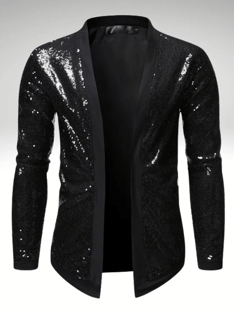 Men's Sequin Cardigan