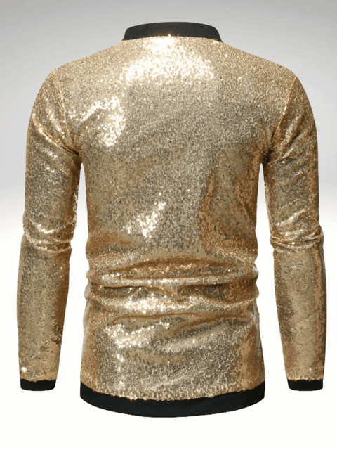 Men's Sequin Cardigan