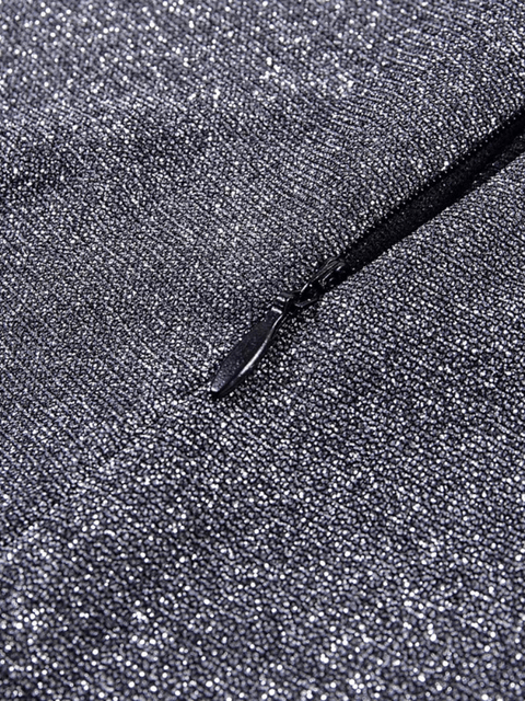 Silver Glitter Pant